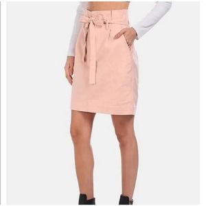 Gap Women - Paperbag Mini Skirt / size 6 / pink / NWOT